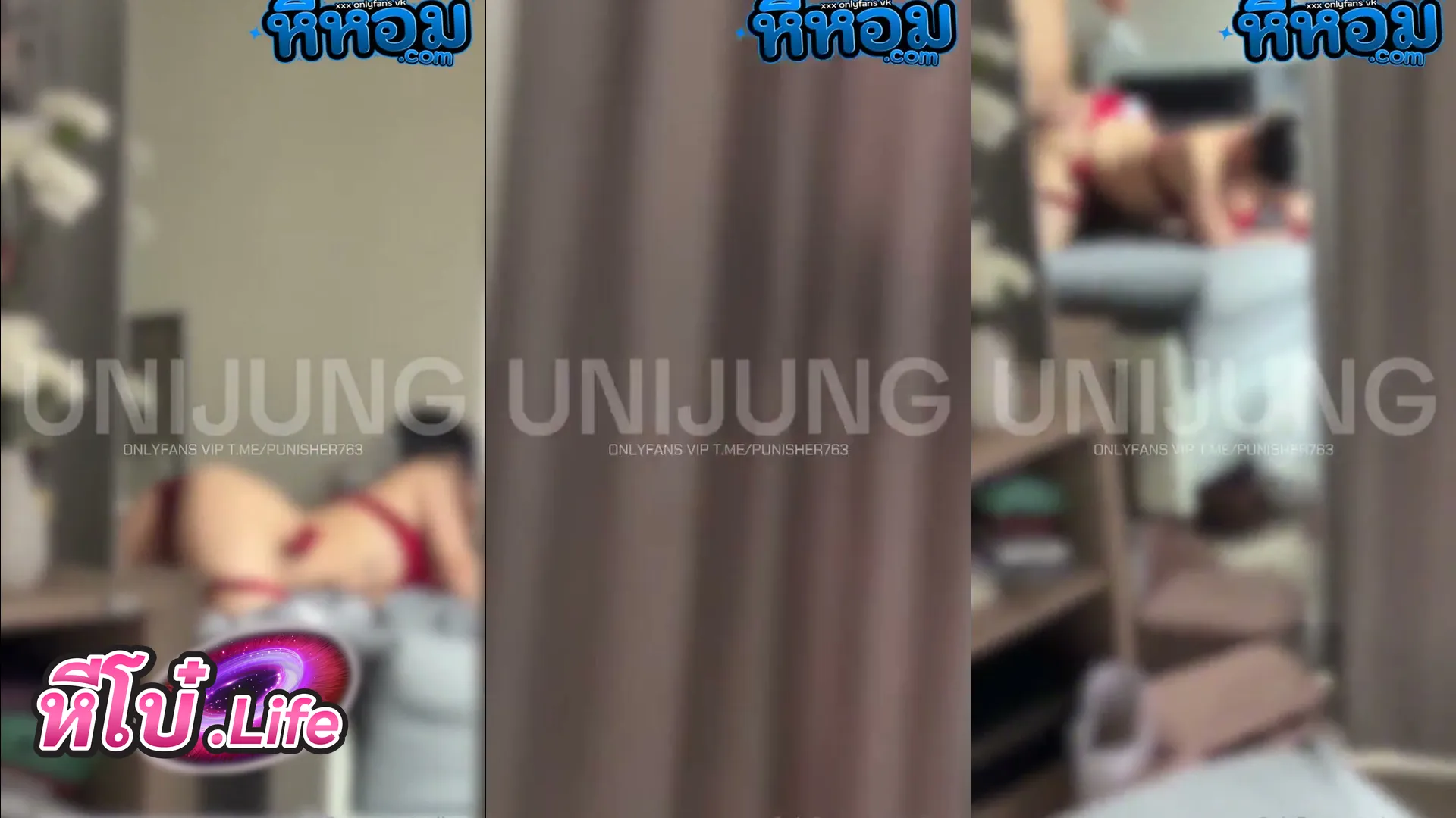 คลิปหลุดมาใหม่ น้องยูนิ unijung สาวหมวยน่ารัก ชุดชั้นในแดง โม๊คควยแล้วโดนเย็ดหีรัวร้องลั่น